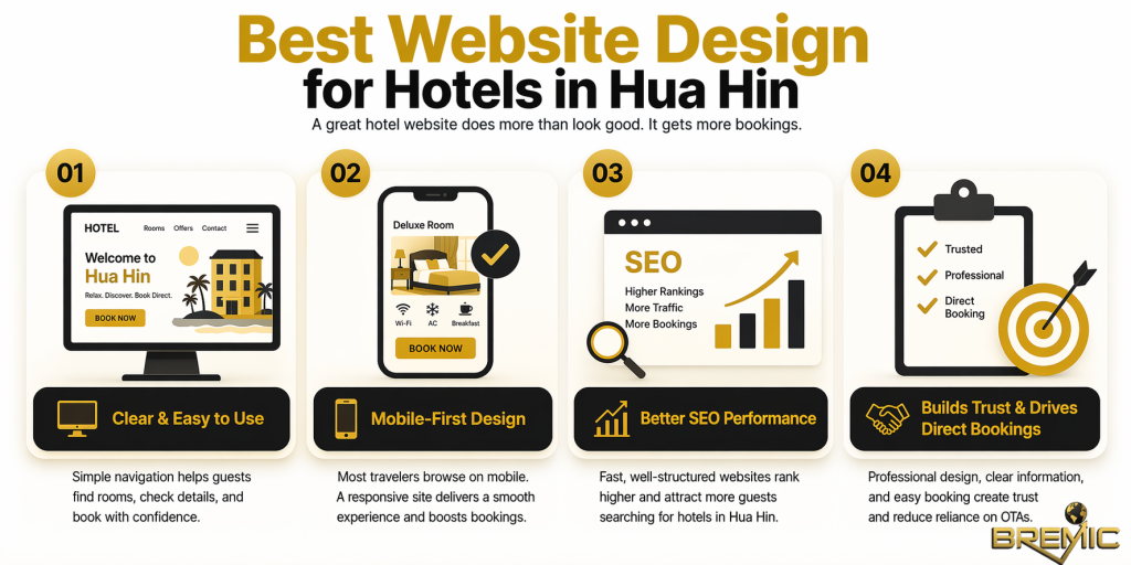 Best Website Design for Hotels in Hua Hin