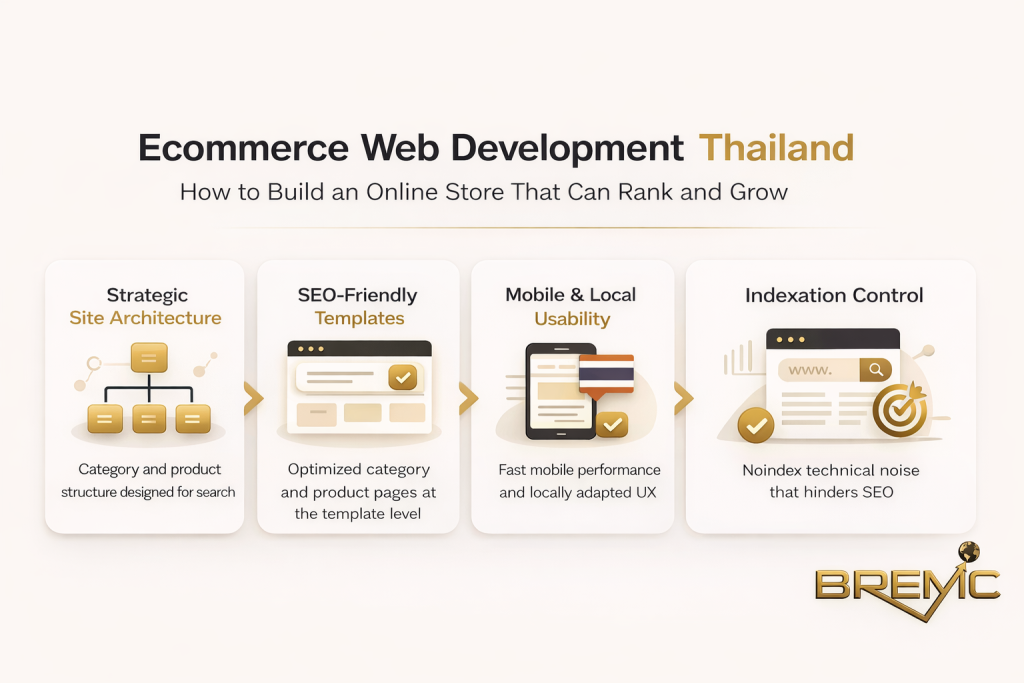 Ecommerce Web Development and SEO in Thailand