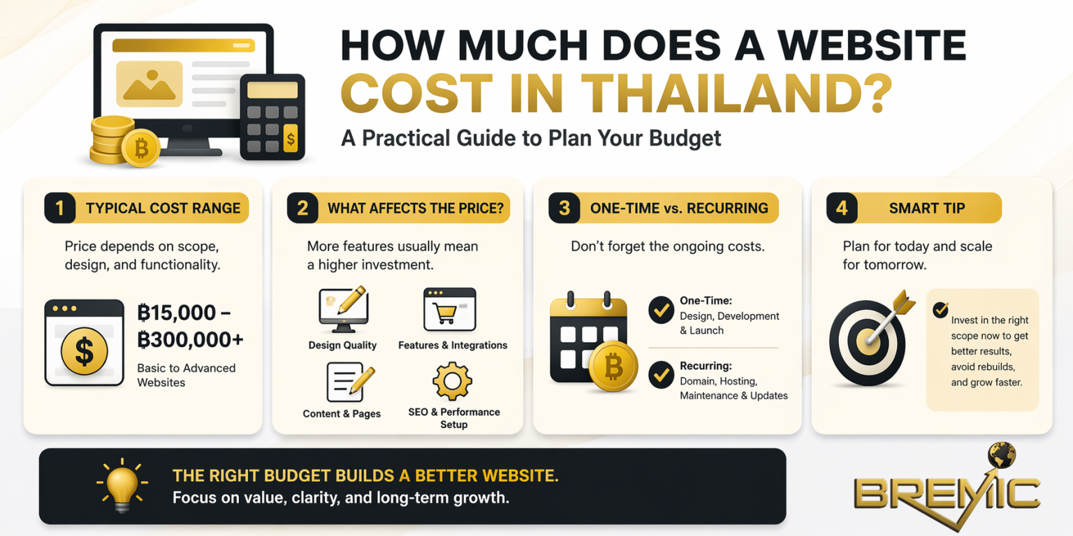 How Much Does a Website Cost in Thailand