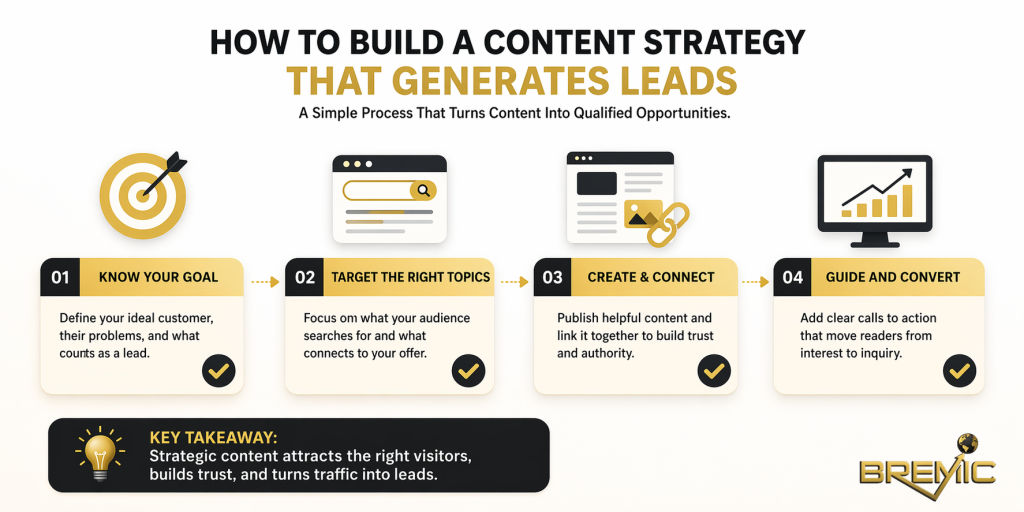 How to Build a Content Strategy That Generates Leads