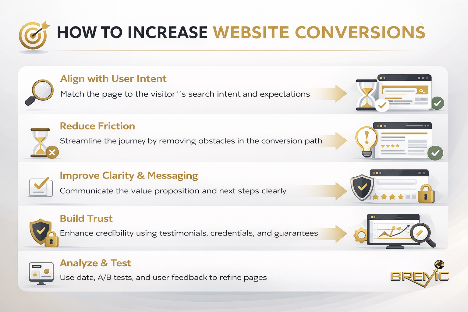 How to Increase Website Conversions