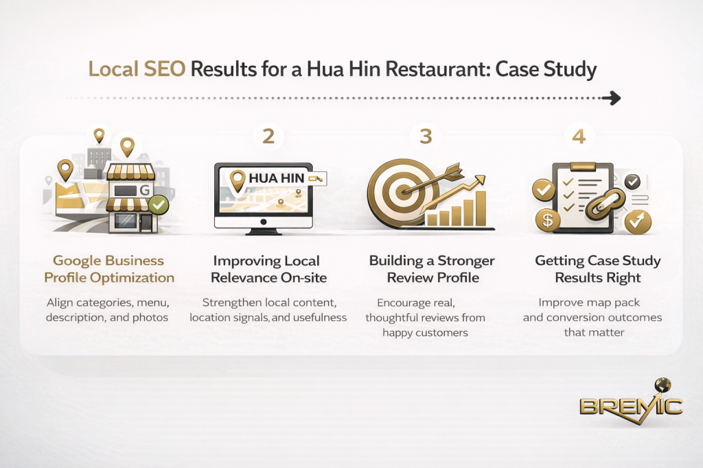 Local SEO case study Hua Hin restaurant
