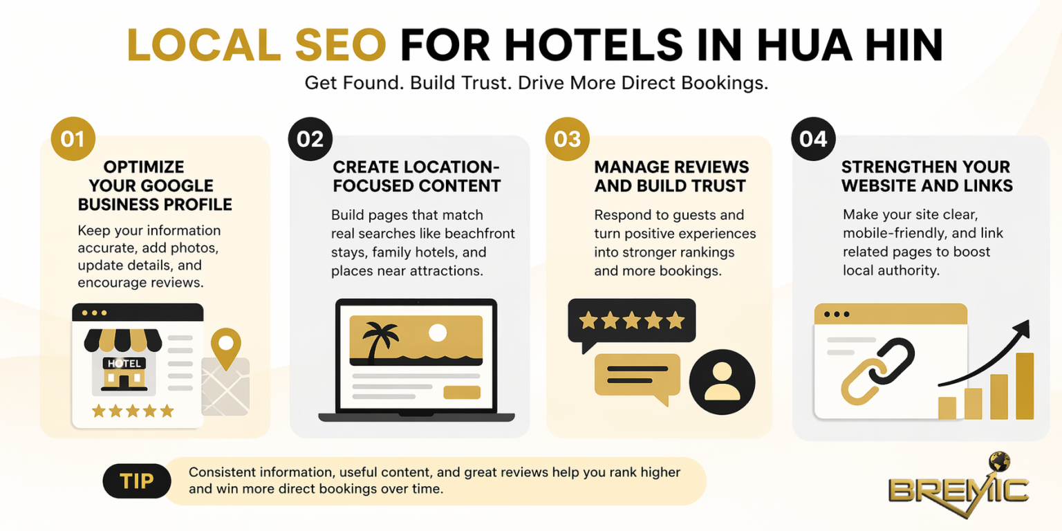 Local SEO for Hotels in Hua Hin