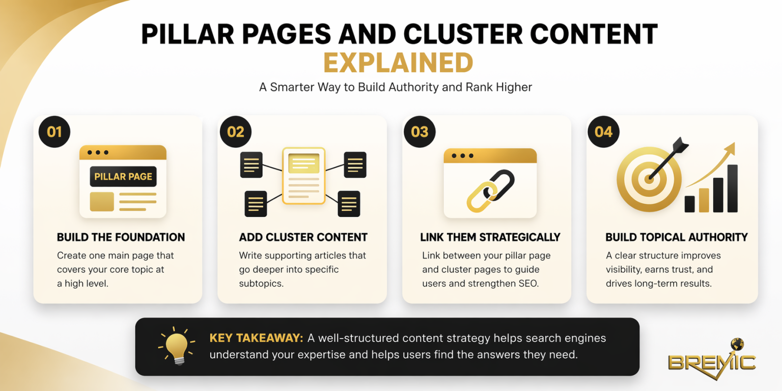Pillar Pages and Cluster Content Explained