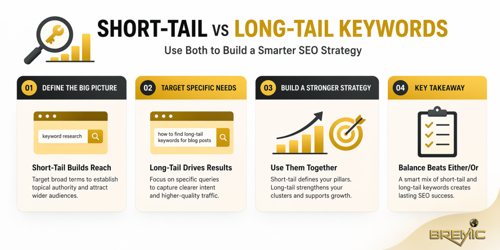Short-Tail vs Long-Tail Keywords