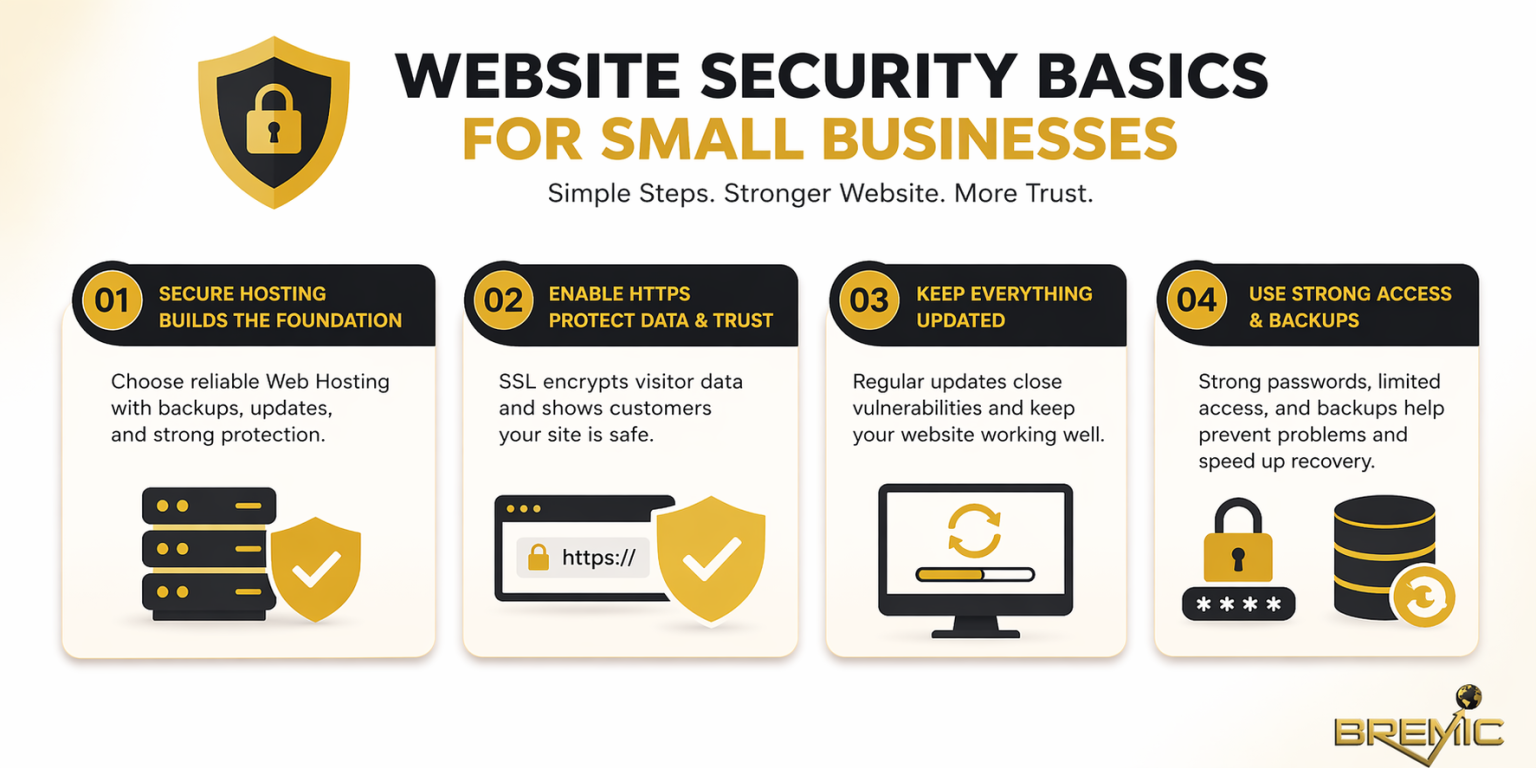 Website Security Basics for Small Businesses