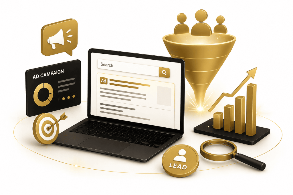 Case Study Example - SEM Campaign for Lead Generation / Conversion rate optimization audit identifying website conversion leaks